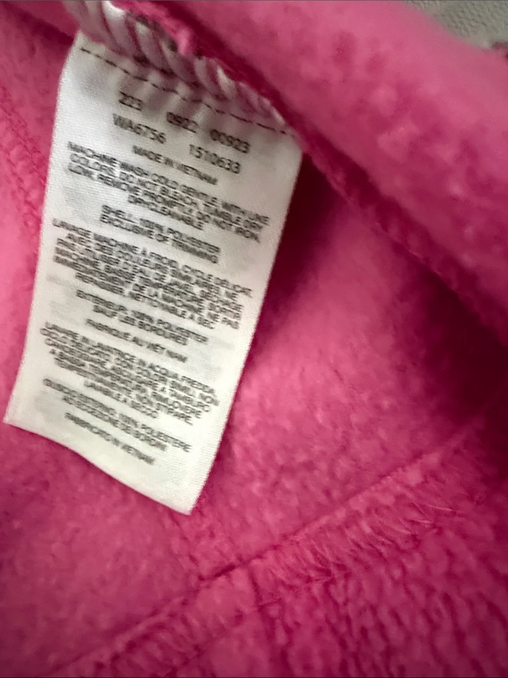 Columbia Toddle Pink Fleece Jacket
